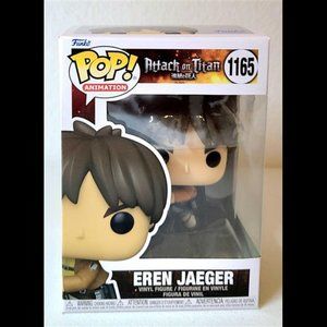 Funko Pop Japan Animation Attack on Titan EREN JAEGER 1165 Vinyl Figure